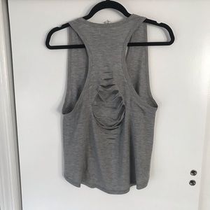 {Scorpio Sol} Ripped Back Tank Top